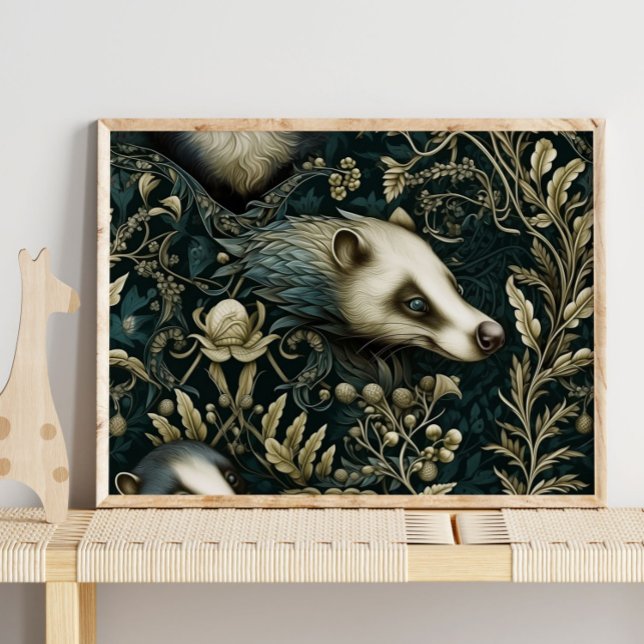 Forest Possum Hidden Animal | Possum Wall Print (Creator Uploaded)