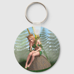 Forest Princess, Fairy Butterfly Key Ring