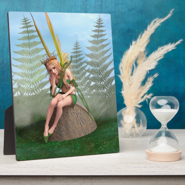 Forest Princess, Fairy Butterfly Plaque (Side)