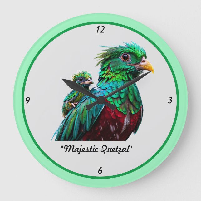 "Forest Radiance" Large Clock (Front)