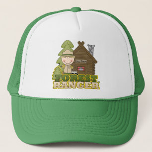 Forest Ranger Boy Tshirts and Gifts Trucker Hat