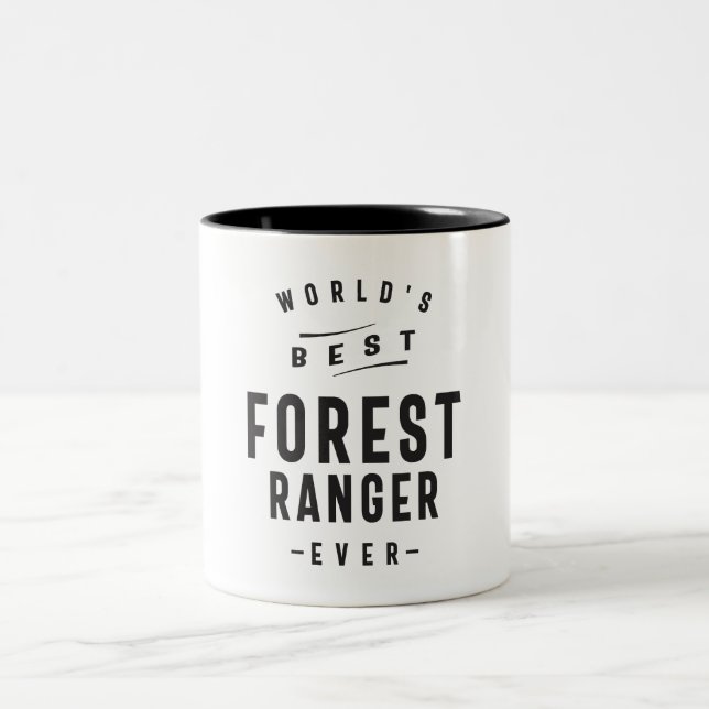 Forest Ranger Two-Tone Coffee Mug (Center)