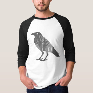 Forest Raven Silhouette T-Shirt