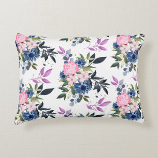 Forest roses- big rose decorative cushion
