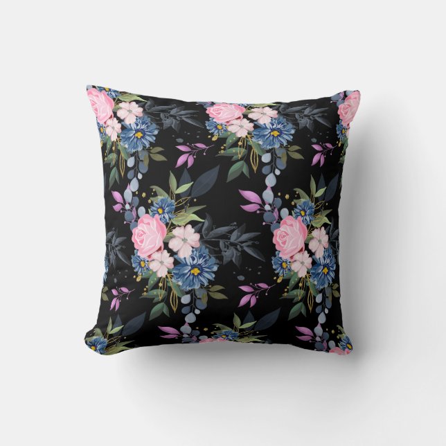 Forest roses cushion (Front)