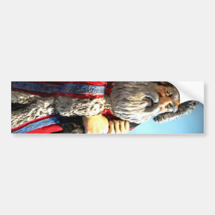 Forest Santa Bumper Sticker