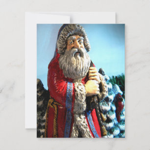 Forest Santa I Holiday Card