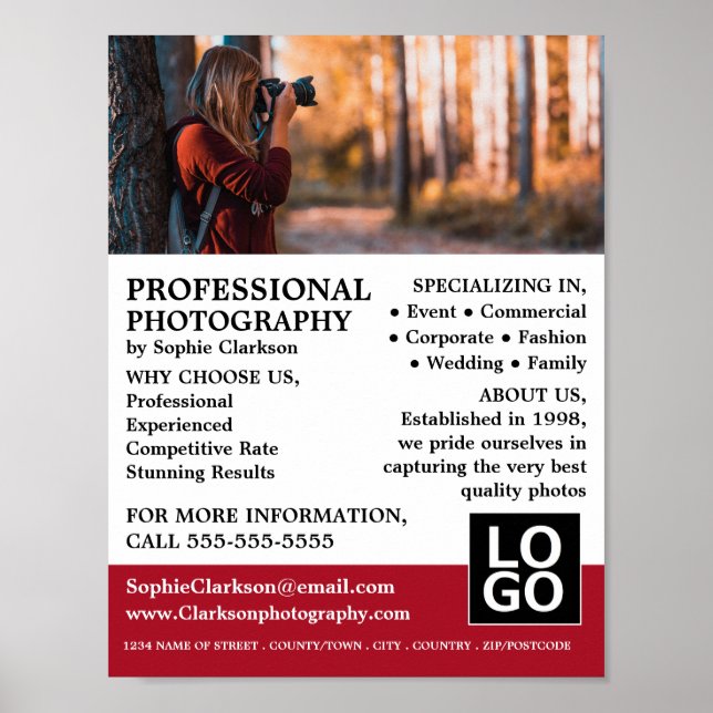 Forest Shot, Photography, Photographer Hire Poster (Front)