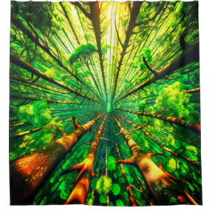 Forest Shower Curtain