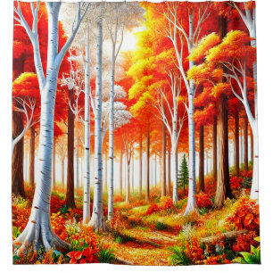 Forest Shower Curtain