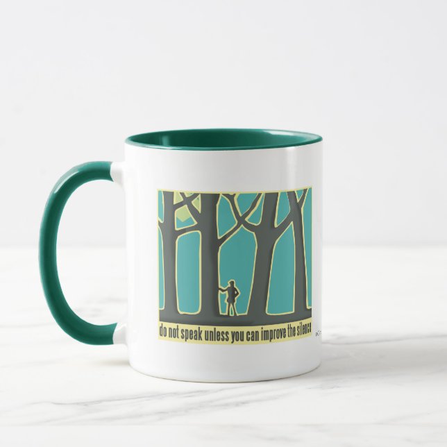 Forest Silence Mug (Left)