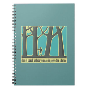 Forest Silence Notebook