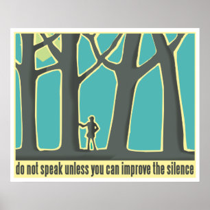 Forest Silence Poster