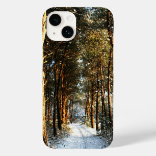 Forest Snow Scene iphcna Case-Mate iPhone 14 Case