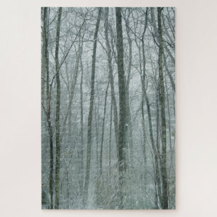 Forest Snowfall Jigsaw Puzzle