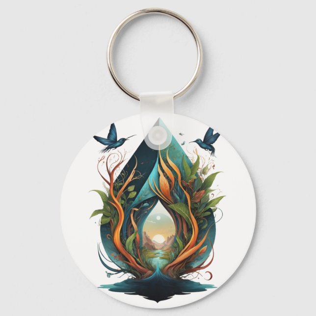 forest song-3  key ring (Front)