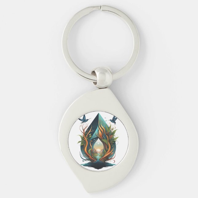 forest song-3  key ring (Front)