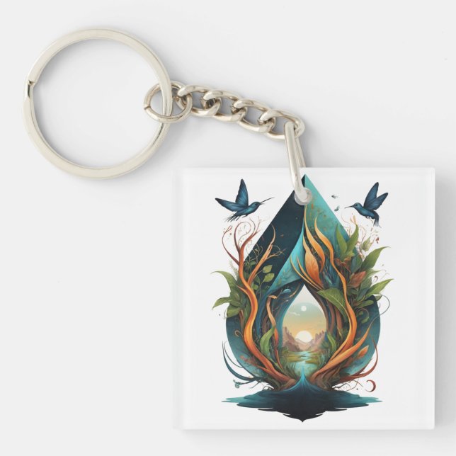 forest song-3  key ring (Front)