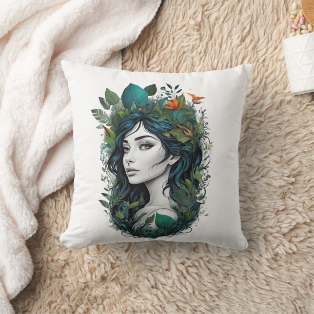 forest song cushion (Blanket)