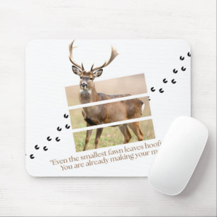 Forest Soul Deer Mouse Pad