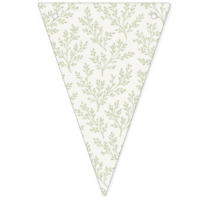 Forest Sprigs Soft Olive - Neutral Bunting