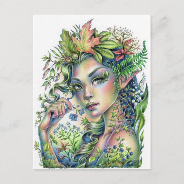 Forest Sprite Postcard (Front)