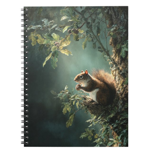 Forest Squirrel Notebook (Front)