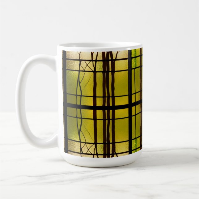 Forest Stained Glass Mug (Left)