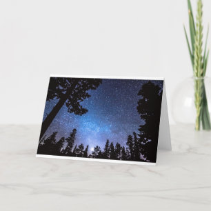 Forest Star Gazing An Astronomy Delight Card