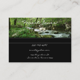 Forest Stream business card