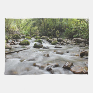 Forest Stream hand towel