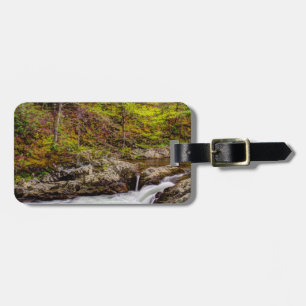 Forest Stream In Great Smoky Mountains Luggage Tag