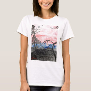 Forest Sunset Top by Julia Hanna