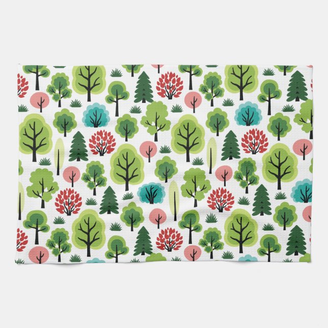 Forest Tea Towel (Horizontal)
