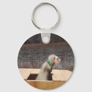 Forest the Ferret Accessories Key Ring