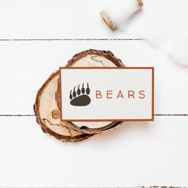Forest Theme Party Snack Bar Cards - Bears (Creator Uploaded)