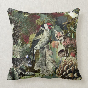 Forest Throw Pillow 20" x 20"
