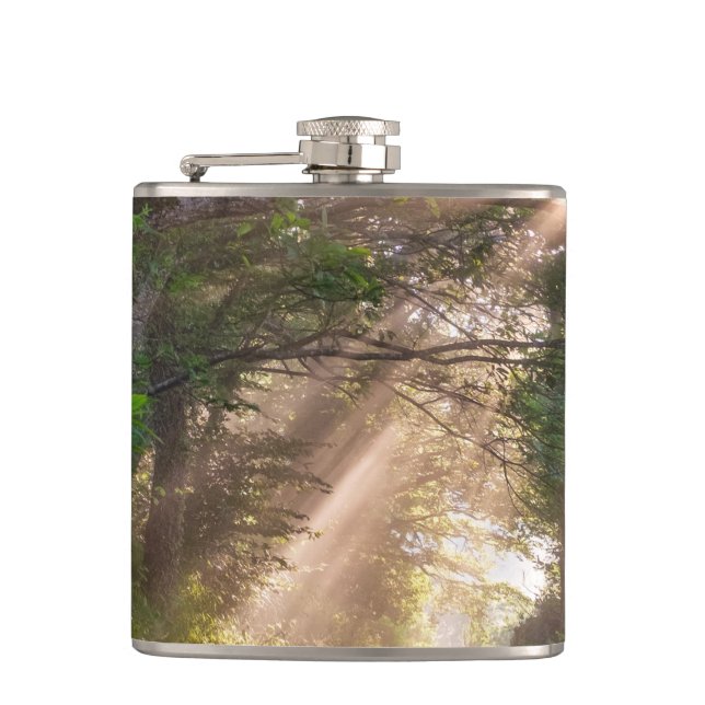 Forest trail hip flask (Front)