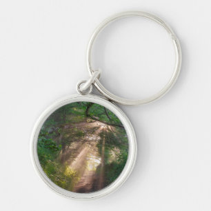 Forest trail key ring
