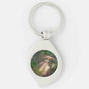 Forest trail key ring