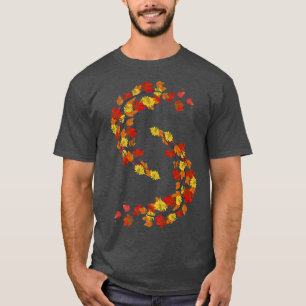 Forest Tree Leaves Autumn Nature Leaves Colourful T-Shirt