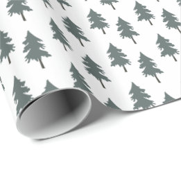 Forest trees. Desert Life. goes w Foxes card Wrapping Paper