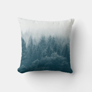 Forest Trees Nature Print Cushion