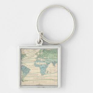 Forest Trees, Useful Plants, and Minerals Key Ring