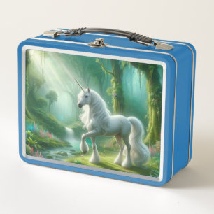 Forest Unicorn  Metal Lunch Box