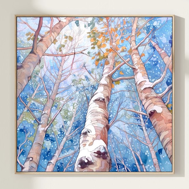 Forest Watercolor Painting Art Print  (Creator Uploaded)