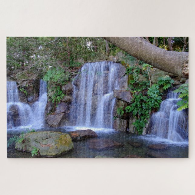 forest waterfall puzzle (Horizontal)