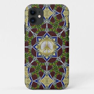 Forest Web Mandala Peace Star iPhone 5 Case