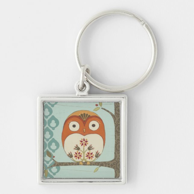 Forest Whimsy I Key Ring (Front)