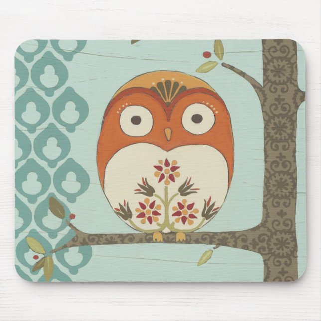 Forest Whimsy I Mouse Pad (Front)